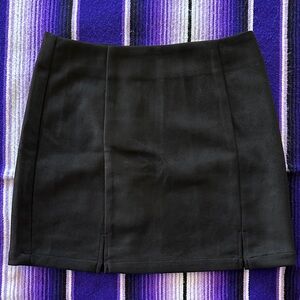 Altar'd State Faux Suede Mini Skirt
